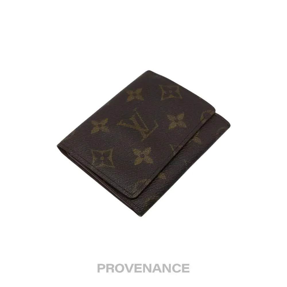 🔴 Louis Vuitton Business Card Wallet - Monogram Horizontal